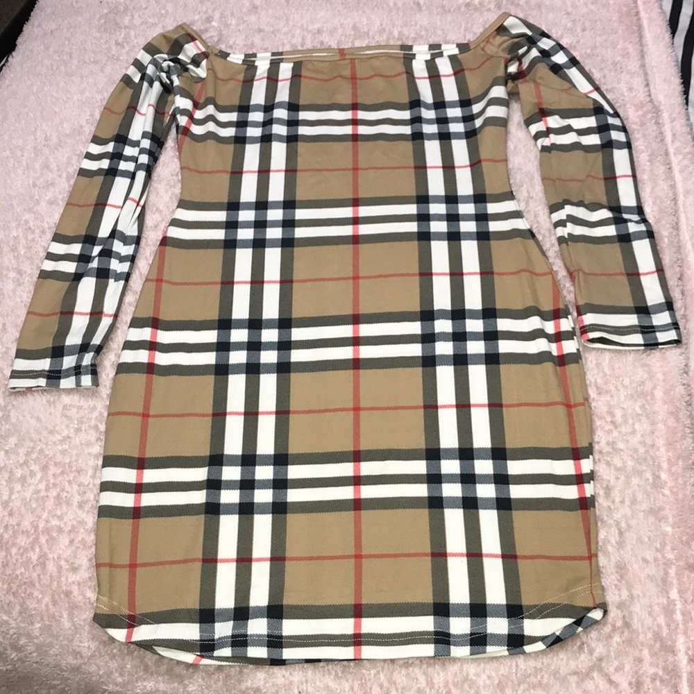 Plaid dress